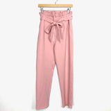 Main Strip Blush Paperbag Waist Pants NWT- Size S (Inseam 27”)