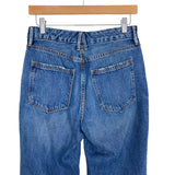 Good American Good Vintage Distressed Straight Leg Jeans- Size 2/26 (Inseam 26")