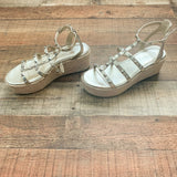Marc Fisher Gold Stud Espadrilles - Size 7 (In Great Condition!)