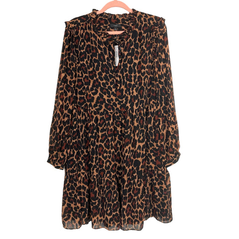 J Crew Animal Print Dress NWT- Size L