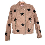 Buddy Love Pink Star Moto Jacket NWT- Size M