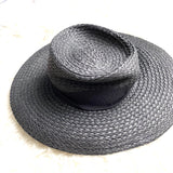 H&M Black Straw Hat