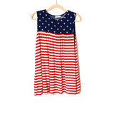 ChicSoul American Flag Tank Top- Size 1XL