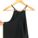 Tibi Black Racerback Silk Camisole Top- Size 4