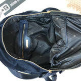 MMS Design Studio Velvet Navy Backpack NWT