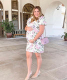 ASOS Floral Print V Neck Dress- Size 14