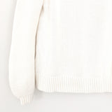 LOFT Ivory Bubble Sleeve Sweater- Size ~XL