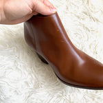 J. Crew Brown Leather Booties- Size 10 (see notes)