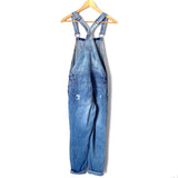 Forever 21 Distressed Denim Overalls- Size 26