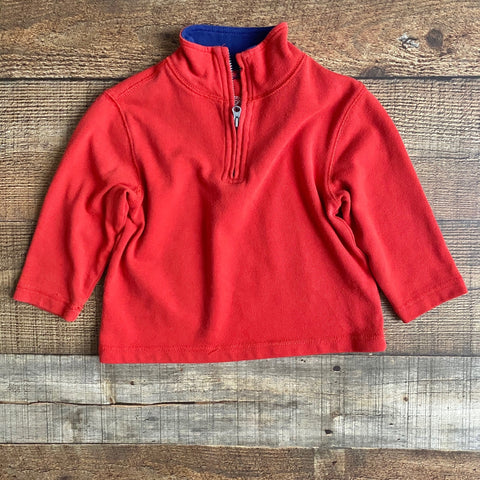 J. Khaki Red Orange Pullover Sweater- Size 2T