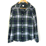 J Crew Plaid Button Down- Size S