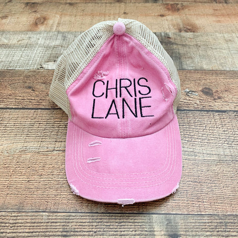 Chris Lane Distressed Baseball Cap