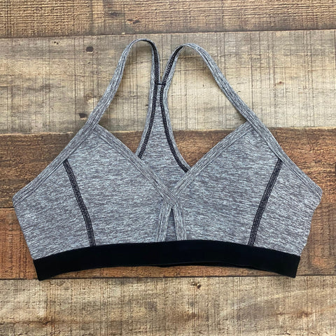 Outdoor Voices Heathered Grey Sports Bra NWT- Size S