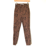 Celebrity Pink Leopard Curvy Skinny Jeans- Size 27 (Inseam 28 1/2”)