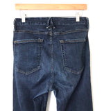 Good American Dark Wash Good Legs Distressed Jeans and Hem- Size 10/30 (Inseam 27.5”)