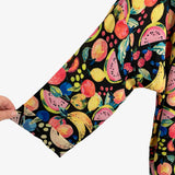 Show Me Your Mumu Black Fruit Print Button Up Cover-Up NWT- Size XXL