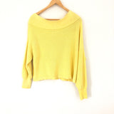 Free People Yellow Sweater- Size XS