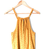 Gibson Mustard Eyelet Dress NWT- Size XXS Petite