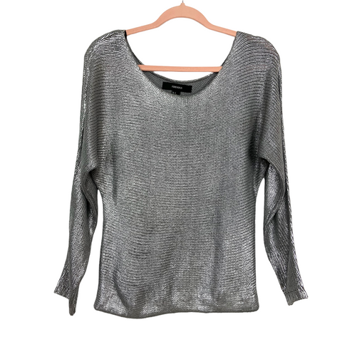 Forever 21 Silver Sweater- Size S