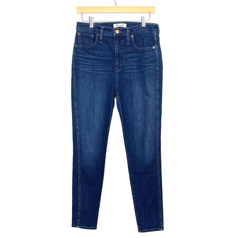 Madewell 10" High Rise Dark Wash Skinny Jeans- Size 29 (Inseam 27")