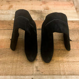 Christian Louboutin Black Suede Boots- Size 39.5 (US 9.5) see notes