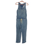 Lovestitch Chambray Drawstring Waist Jumpsuit- Size S (sold out online)