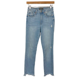 JustUSA Light Wash Distressed Jeans- Size 2 (Inseam 26")