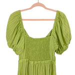Show Me Your Mumu Green Front Tie Dress- Size XL