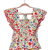 CROSBY by Mollie Burch White Blossom Frida Dress NWT- Size XXS (sold out online)