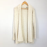 Akemi + Kin Anthropologie Cream Open Front Sweater Cardigan- Size S