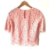 Space46 Pink Lace Blouse- Size S