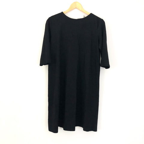 ASOS Black 3 Quarter Sleeve Dress- Size 6