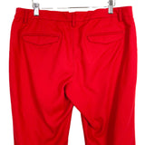 Gap Red Modern Boot Cut Pants- Size 10 (Inseam 32”)