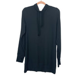 Ideology Black Long Hoodie Sweater Dress- Size M
