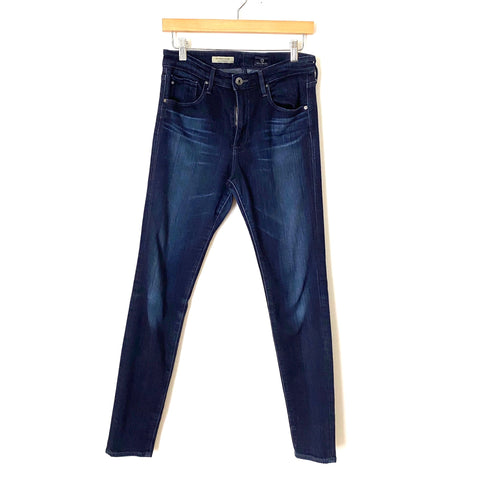 Adriano Goldschmied “The Farrah Skinny” High Rise Skinny Dark Wash Jeans- Size 29R (Inseam 29 1/2“)