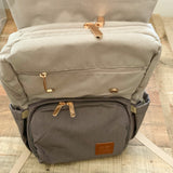 Famicare Diaper Bag Backpack with USB Bottle Warmer & Phone Charger