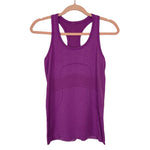 Lululemon Purple Striped Racerback Tank- Size ~S (see notes)