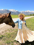 Abercrombie & Fitch Yellow Gingham Smocked Bodice Dress- Size XL (sold out online)