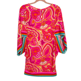 Trina Turk Bright Pink Bat Wing Dress NWT- Size XS