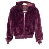 Forever 21 Plum Fuzzy Jacket NWT- Size M