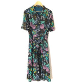 Abigail Borg for J Crew Floral Button Up Belted Dress- Size 14