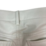 Avec Les Filles Bone Faux Leather Pants NWT- Size XS (see notes, Inseam 28”)