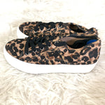 Steve Madden Leopard Emmy Platform Sneaker- Size 7.5