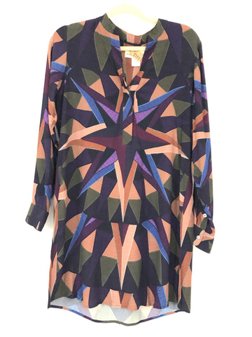 Mara Hoffman Compass Shirt Dress- Size S