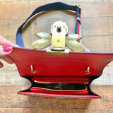 La'Festin Navy Bee Buckle Handbag (LIKE NEW)