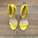Forever21 Yellow Strappy Stiletto Heels- Size 7.5 (see notes)