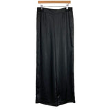 Sanctuary Black Margot Wide Leg Shine Pants- Size XL (Inseam 32")