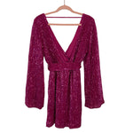 Hello Molly Pink Sequins Dress NWT- Size XL/10