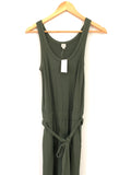 LOFT Olive Jumpsuit NWT- Size XXS