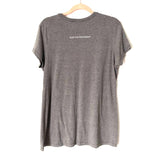 Attitude Is Free Grey Graphic Tee- Size XXL